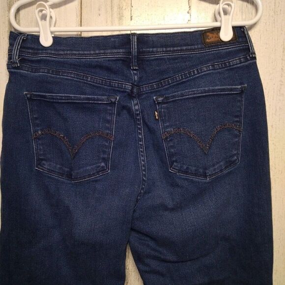 Levi's Perfectly Slimming 512 Cutoff Raw Hem Size 14 31x25 - Picture 5 of 9